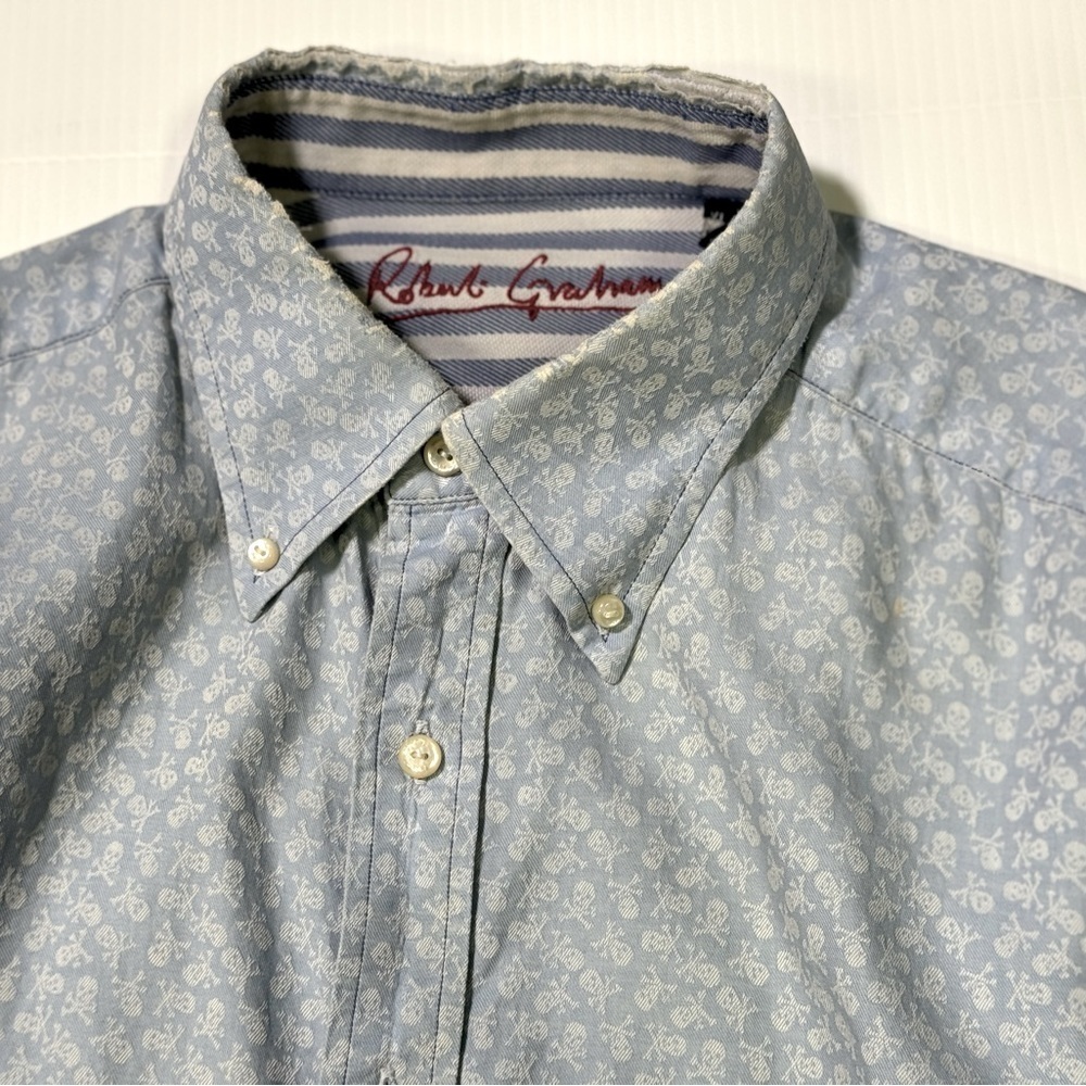 ROBERT GRAHAM SKULL BUTTON DOWN